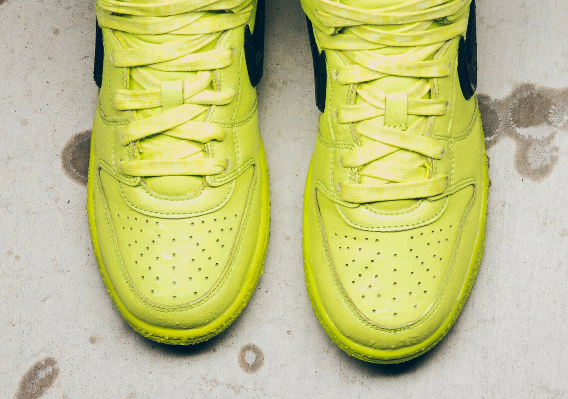dunk high ambush lime green